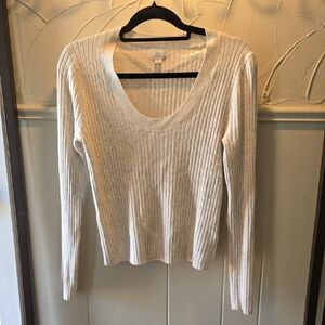 A New Day Cream Knit Top